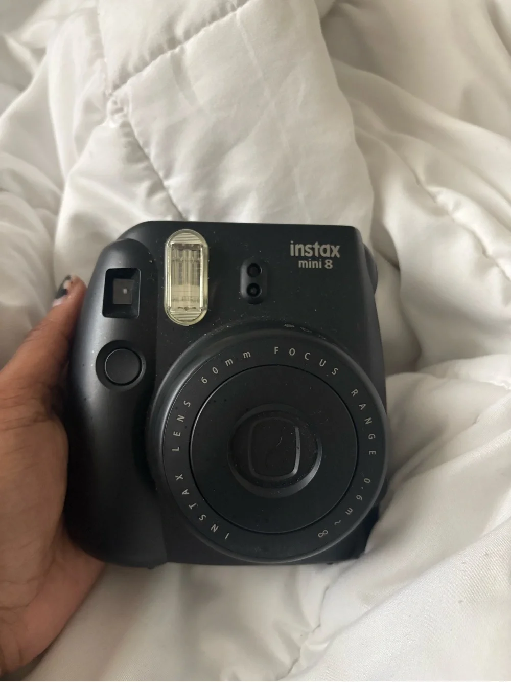 Fujifilm Instax Mini 8 Instant Camera in Black with Carry Case
